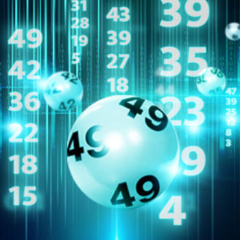 Lottokugeln die analysiert werden