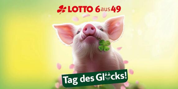 Lotto 6aus49 Sonderauslosung Tag des Glücks 2025 am 19 und 22. März 1 x 1 Million Euro und 1000 x 1000 Euro